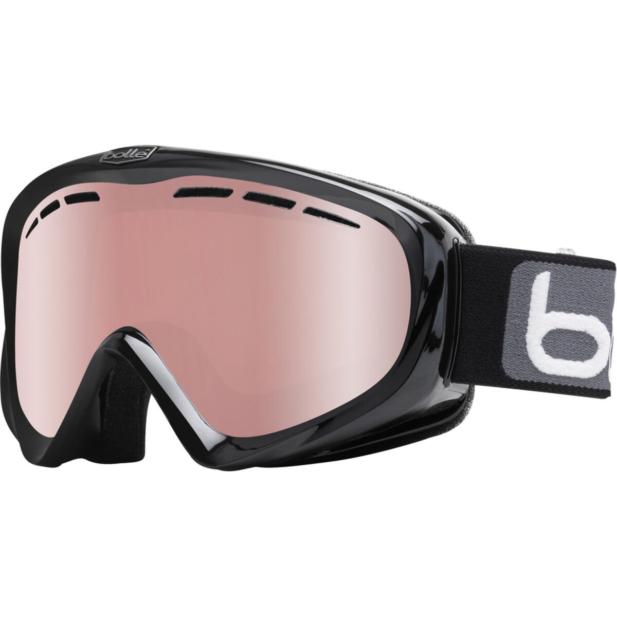 Bollé Y6 OTG Ski Goggles Black Shiny | 015374-YNL